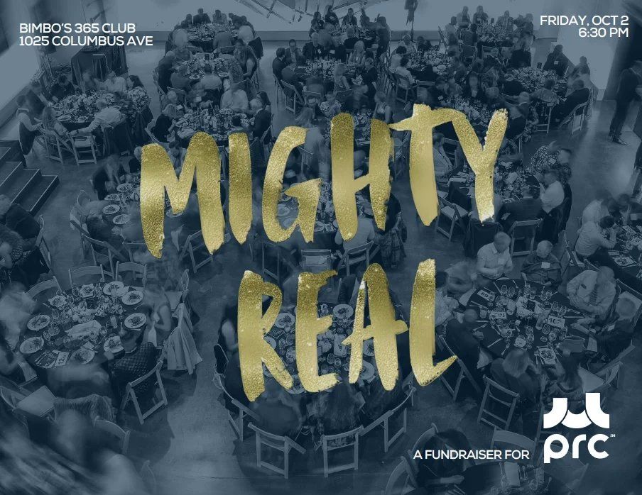 PRC - Mighty Real Gala flyer