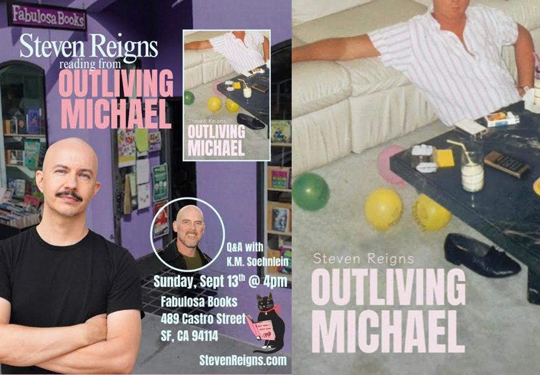Steven Reigns Reading: Outliving Michael flyer