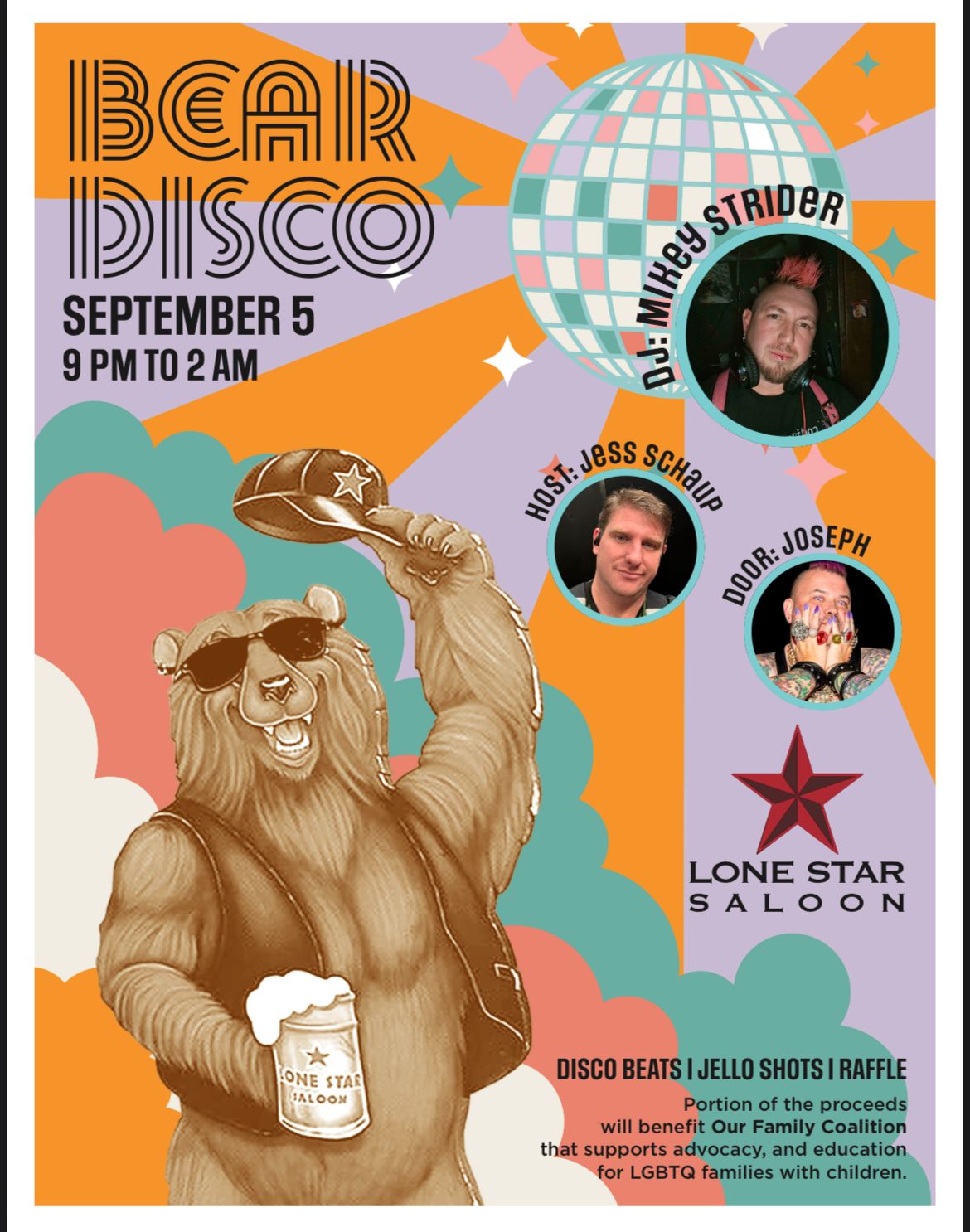 Bear Disco flyer