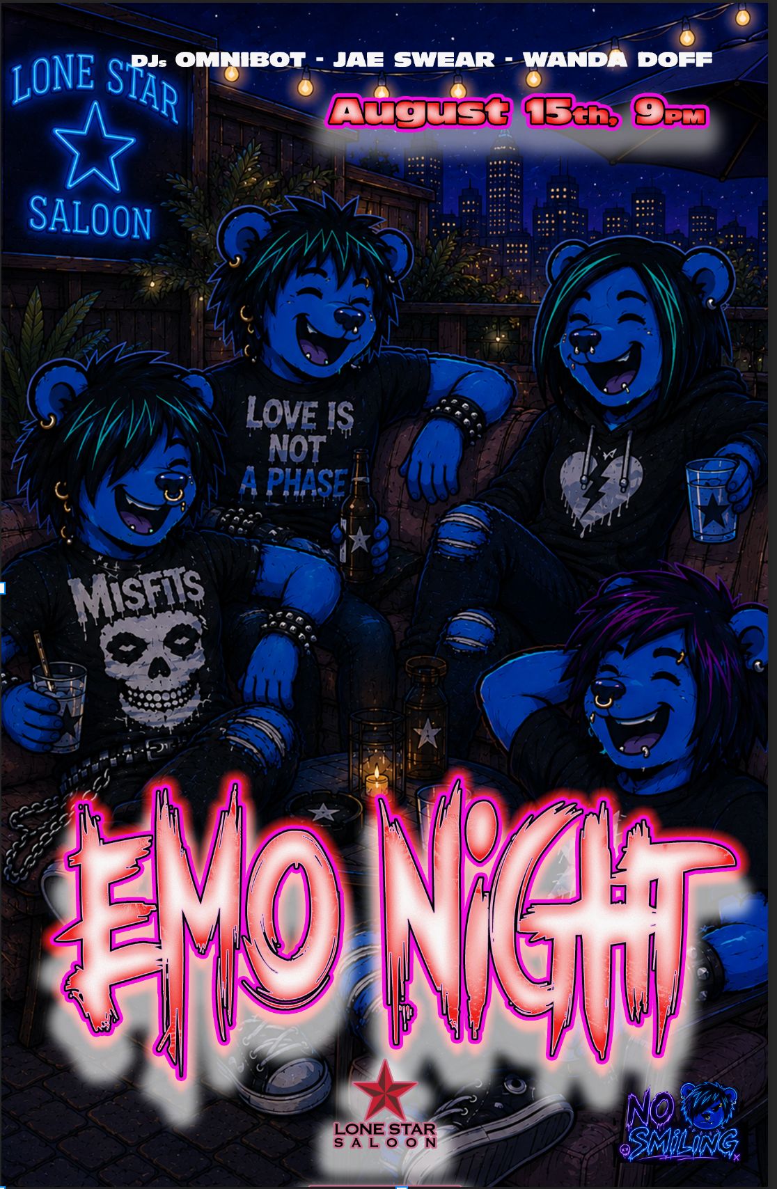 EMO Night flyer