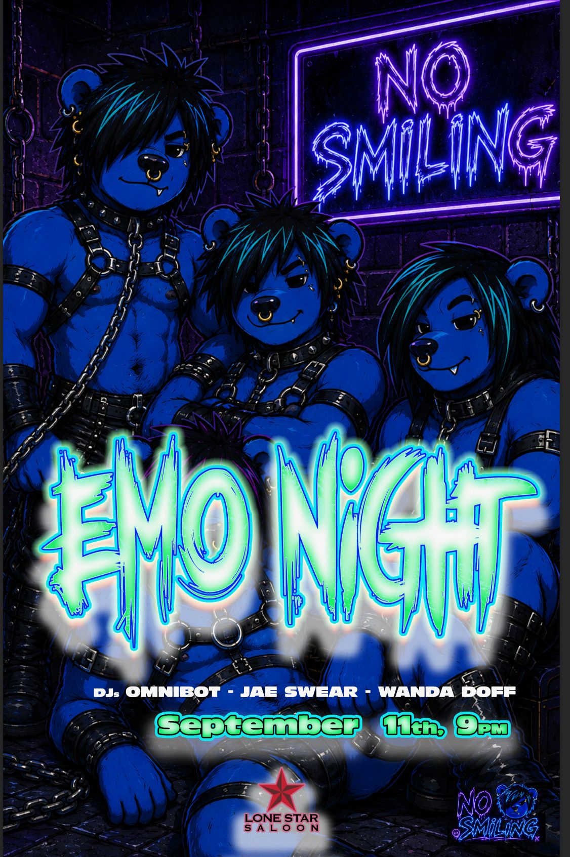 EMO Night flyer