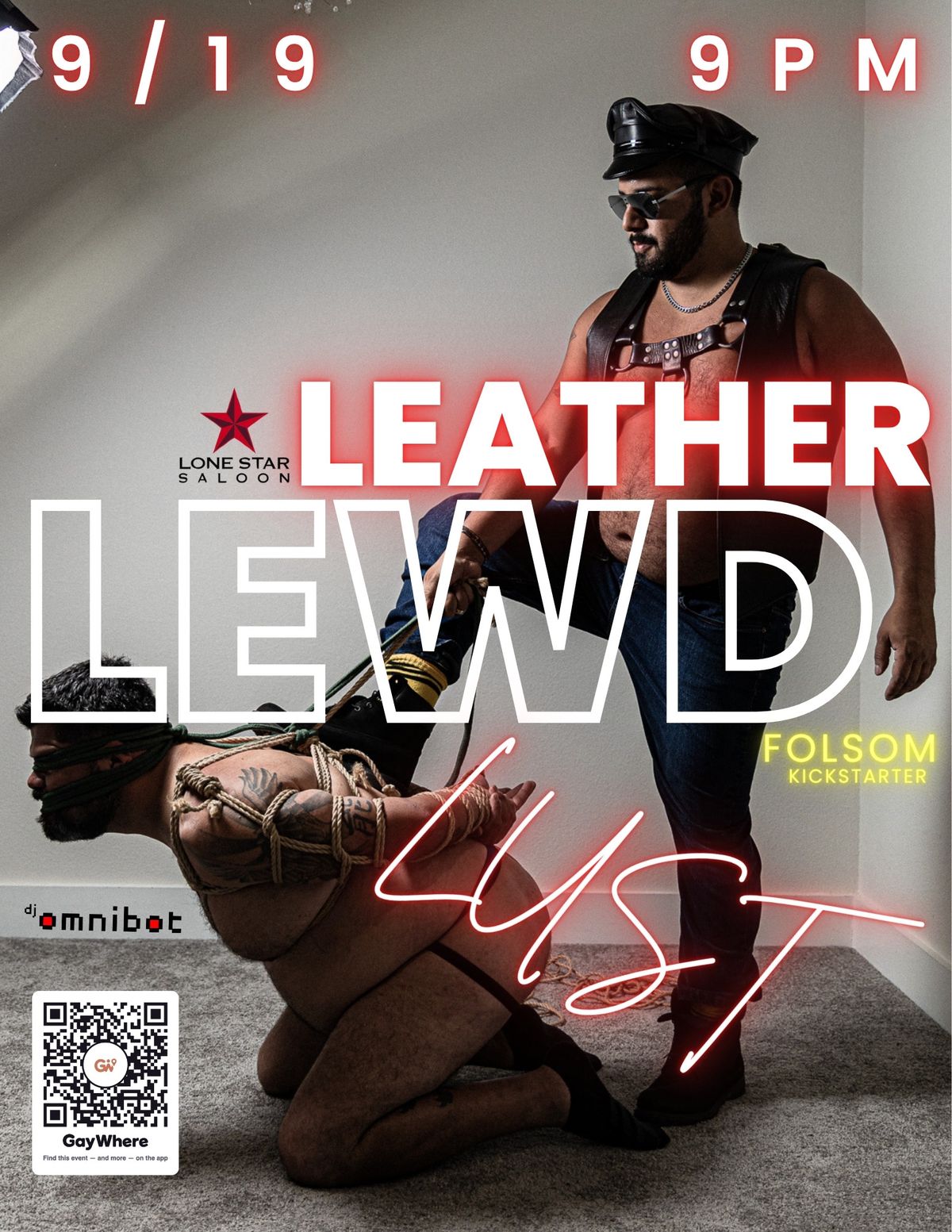 LEWD flyer