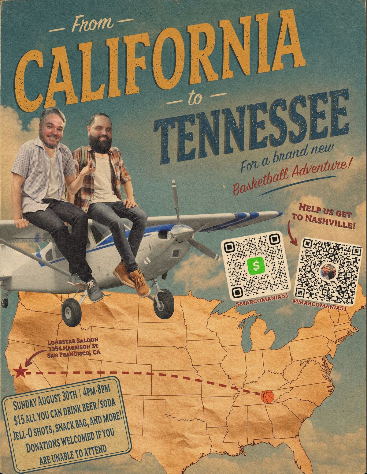 SFGBL Beer Bust flyer