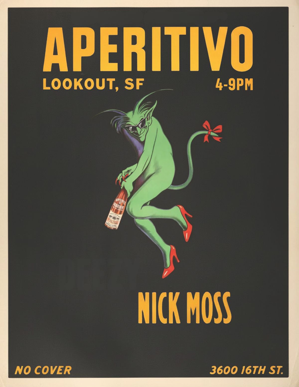 Aperitivo flyer