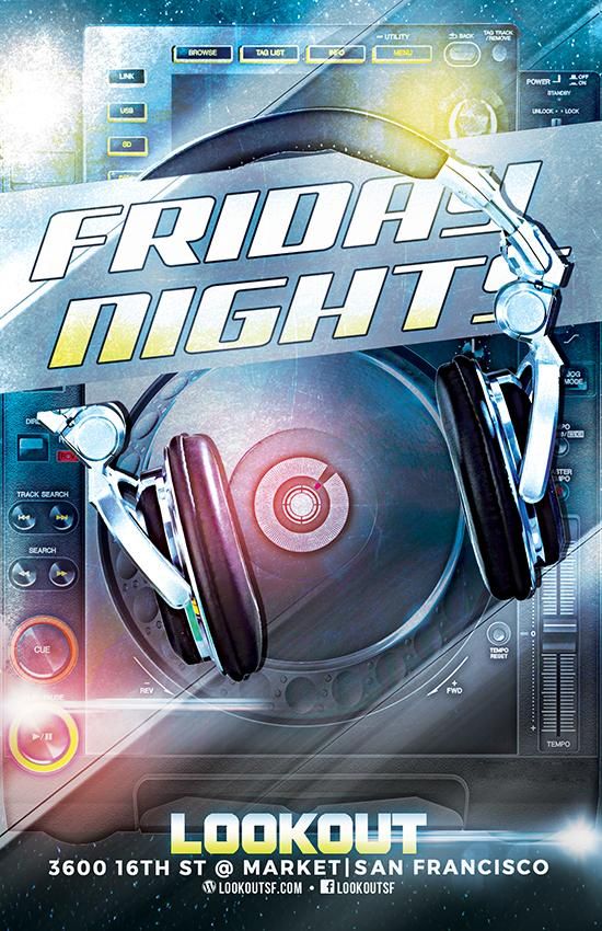 Friday Nights in the Castro flyer
