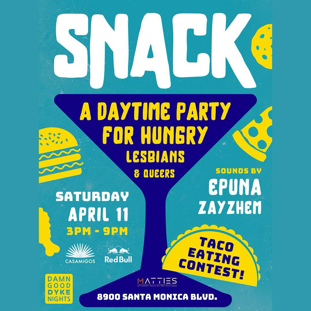 SNACK flyer