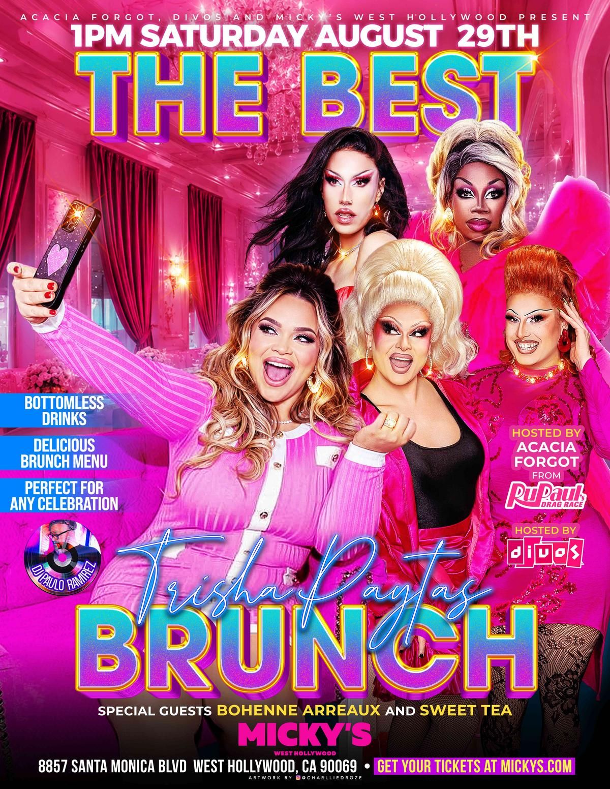 Brunch with the Divas — Trisha Paytas Edition — Saturday 8/29/2026 flyer
