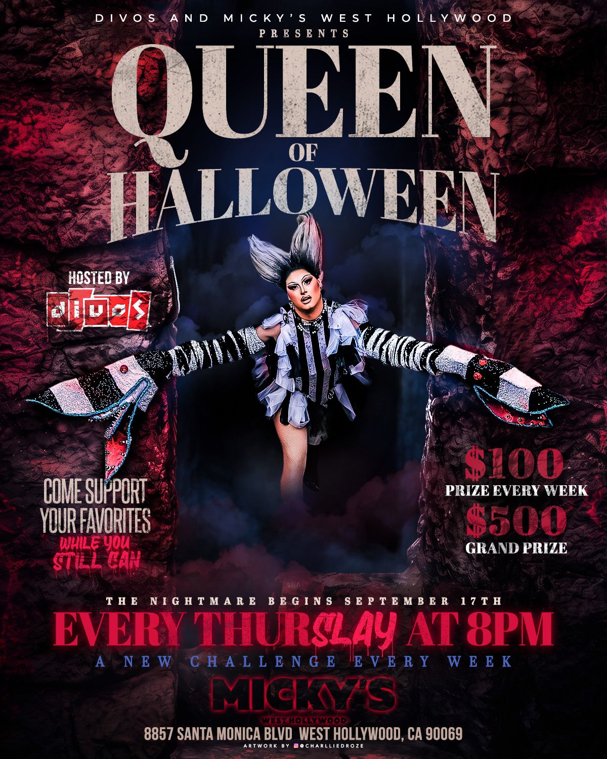Queen of Halloween: Part 2 flyer