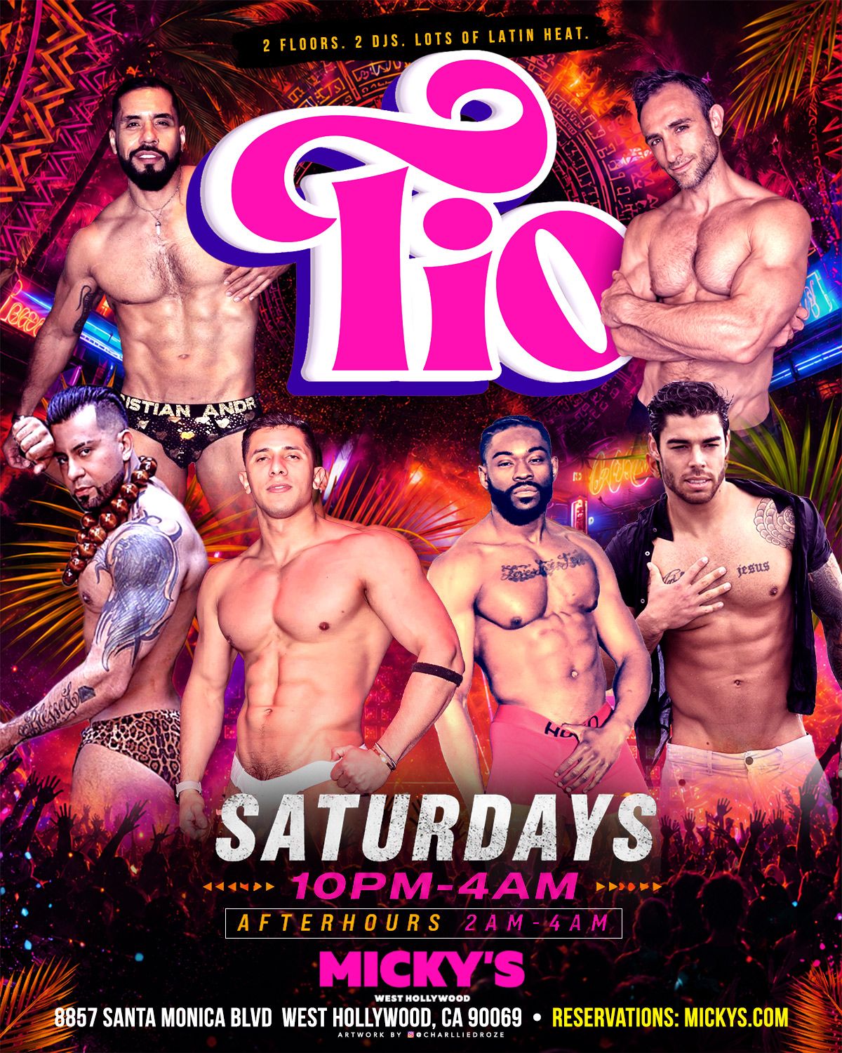 Tio Latin Night flyer