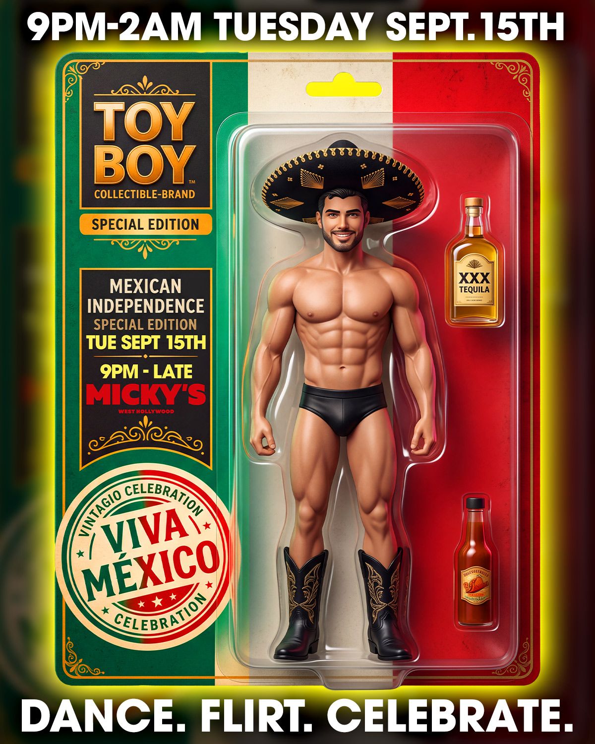 Toy Boy Tuesdays flyer