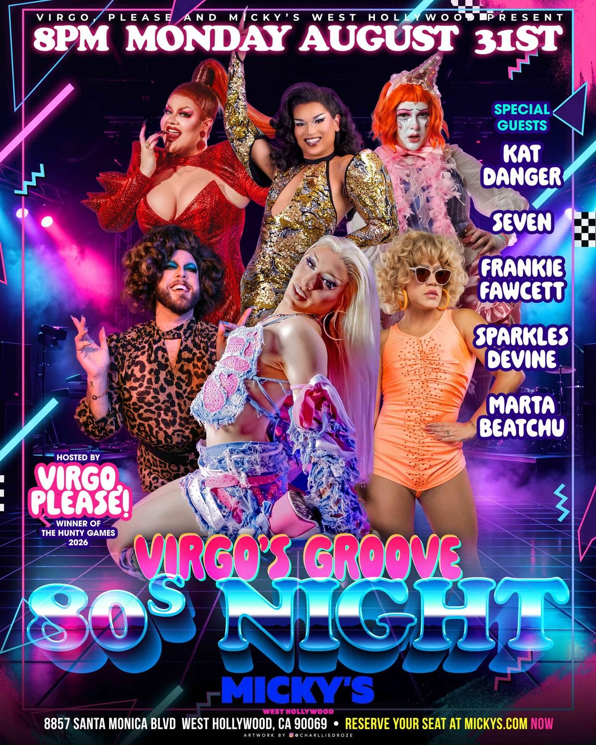 Virgo’s Groove flyer
