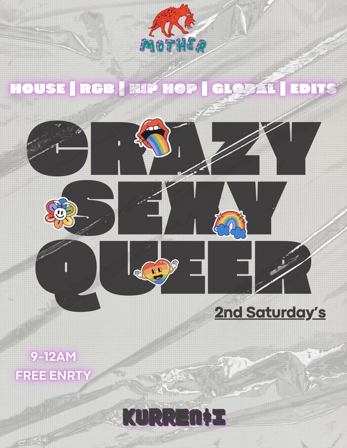 CRAZY. SEXY. QUEER. flyer