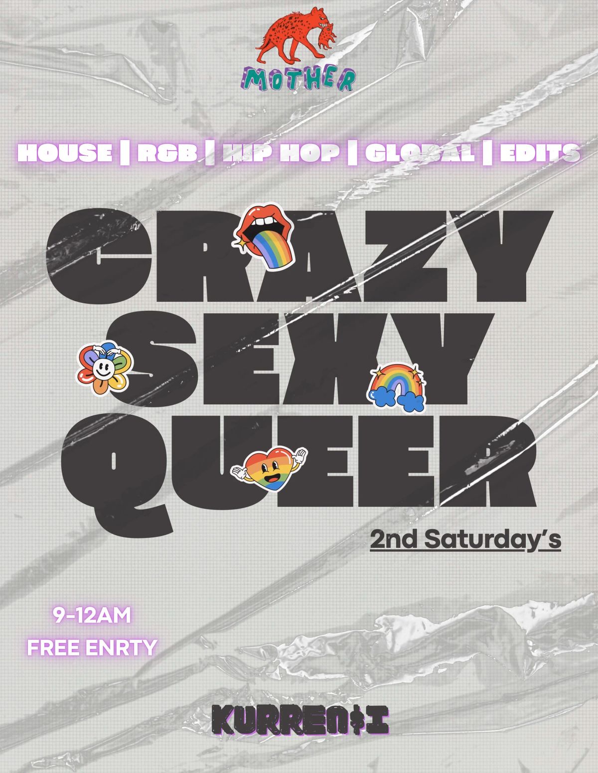 CRAZY. SEXY. QUEER. flyer