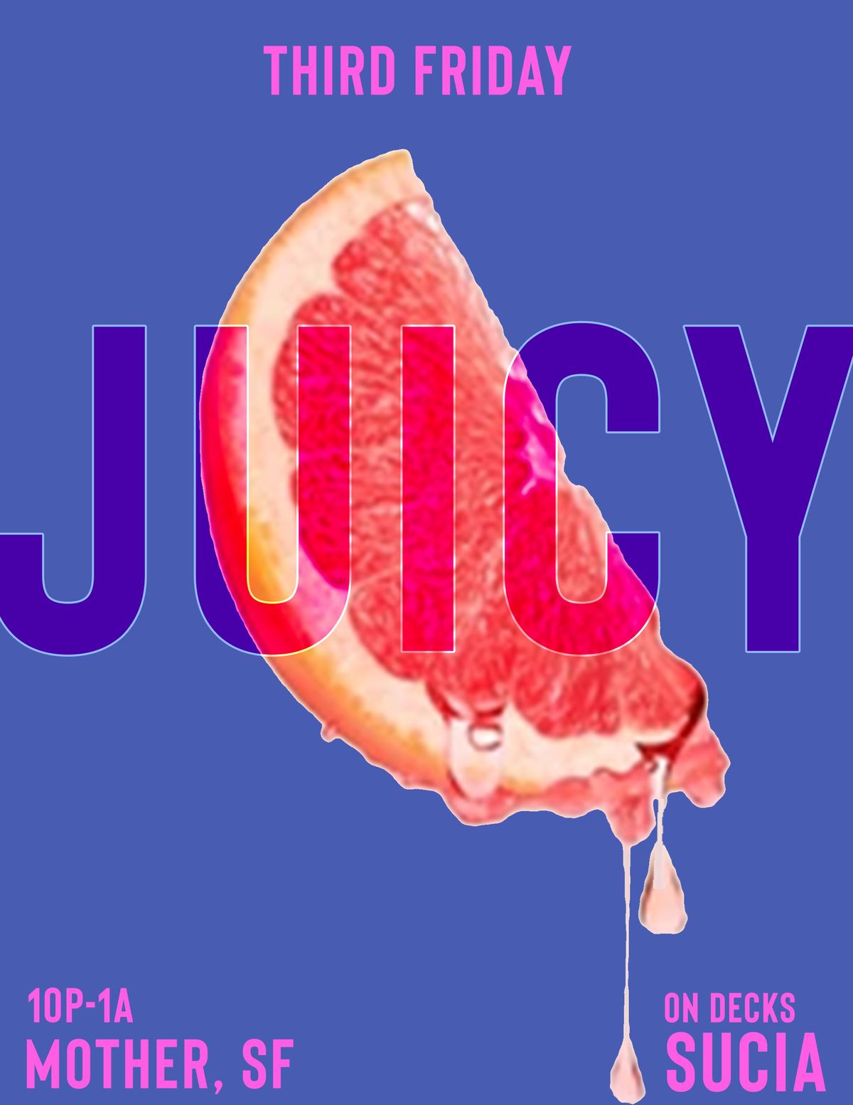 JUICY flyer