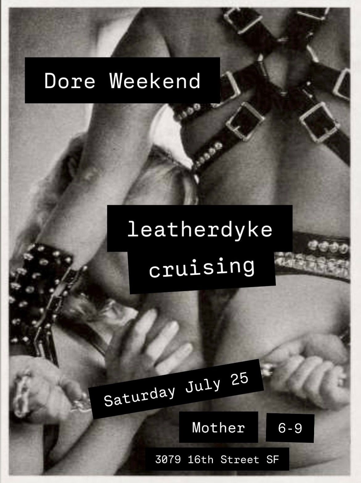 Leatherdyke CRUISING flyer