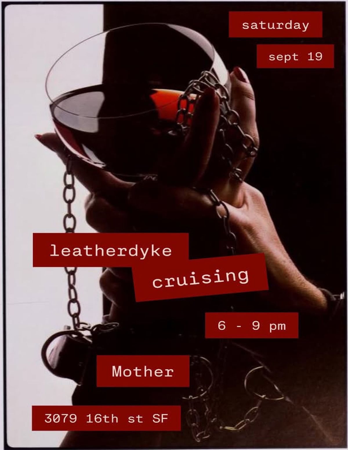 Leatherdyke CRUISING flyer