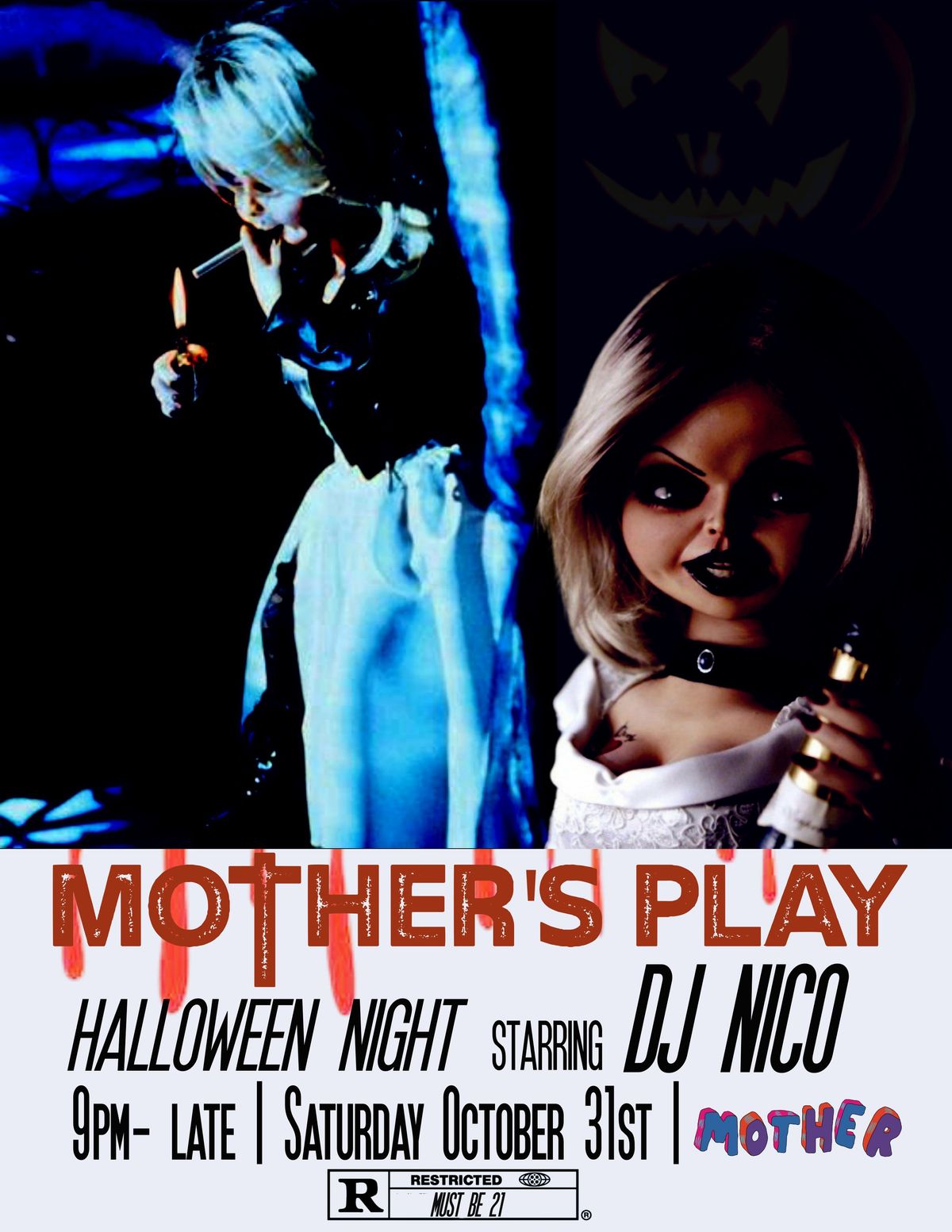 MOTHER'S PLAY flyer