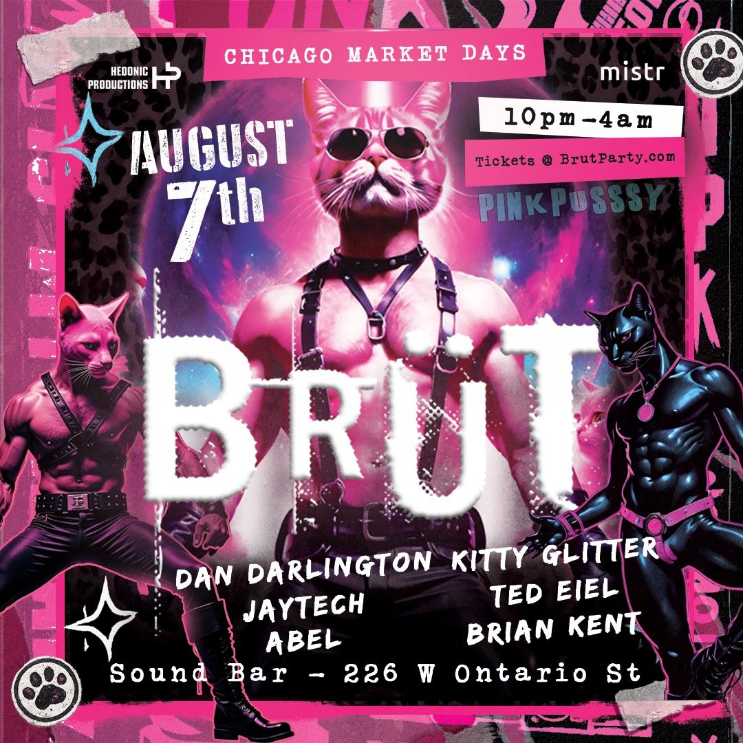 Market Days Chicago: Pink PUSSSY RAVE 2026 flyer