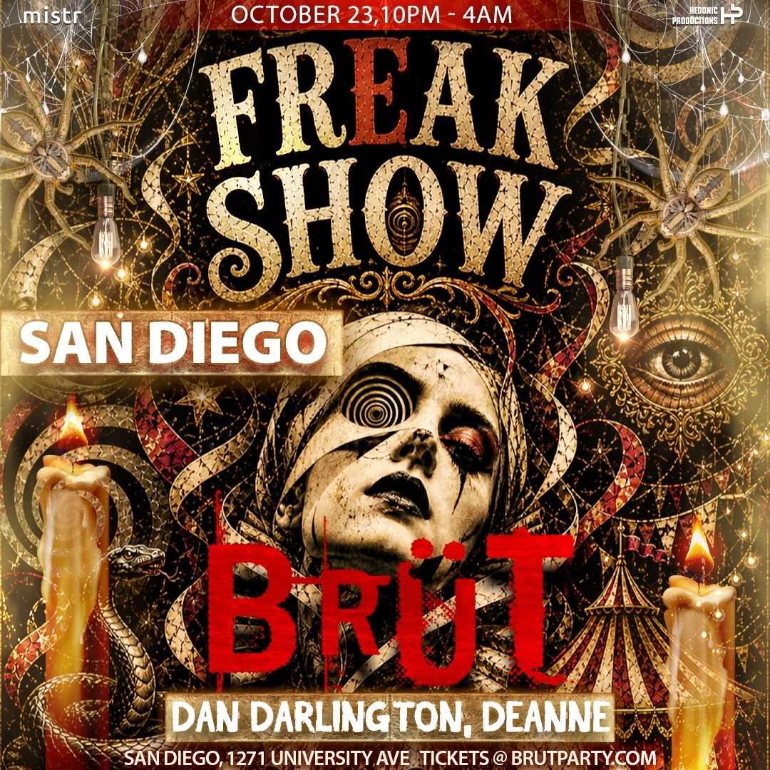 San Diego Halloween 2026 flyer