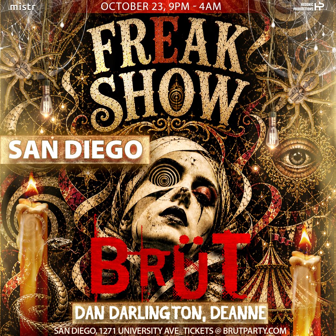 San Diego Halloween 2026 flyer