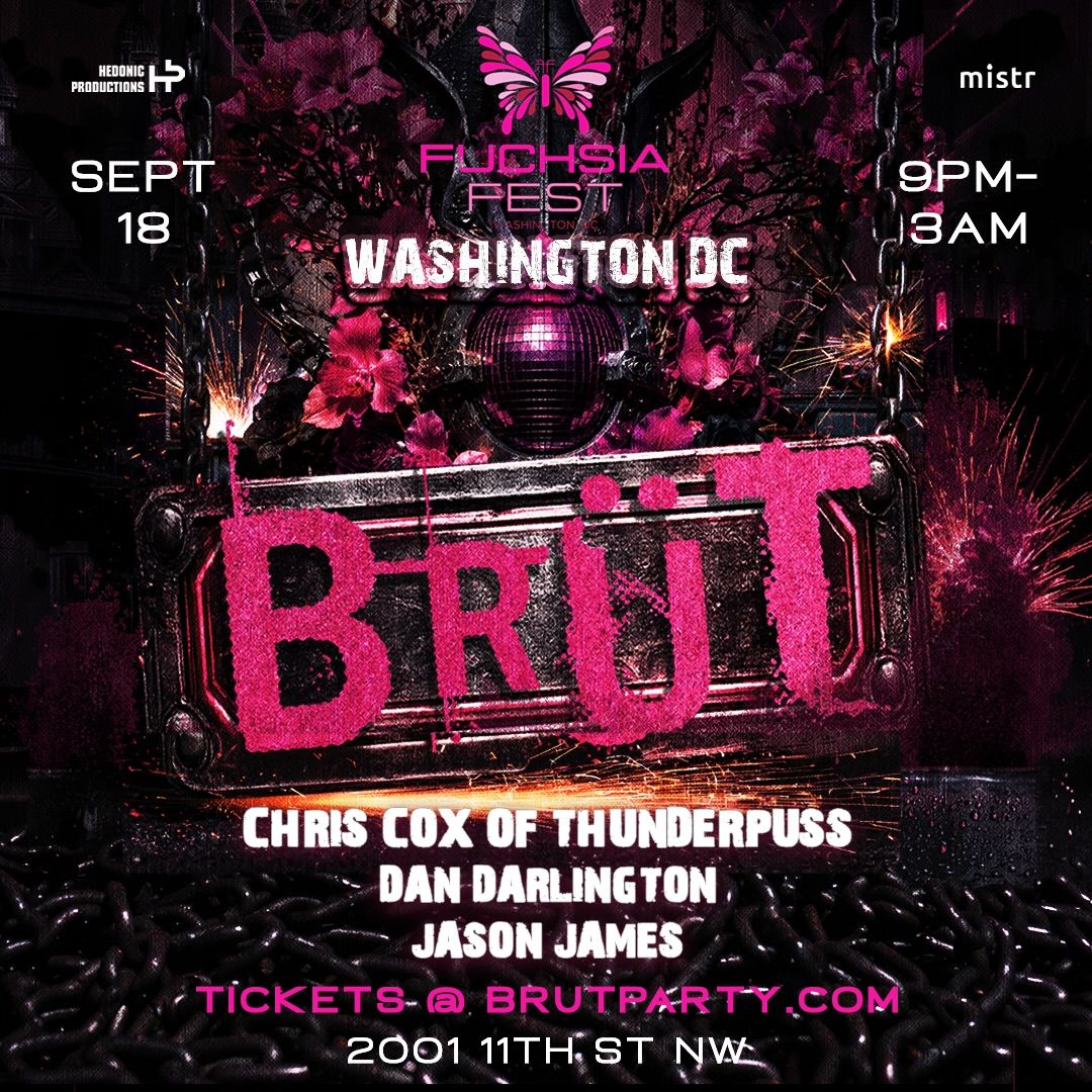 Washington D.C Fuchsia Fest flyer