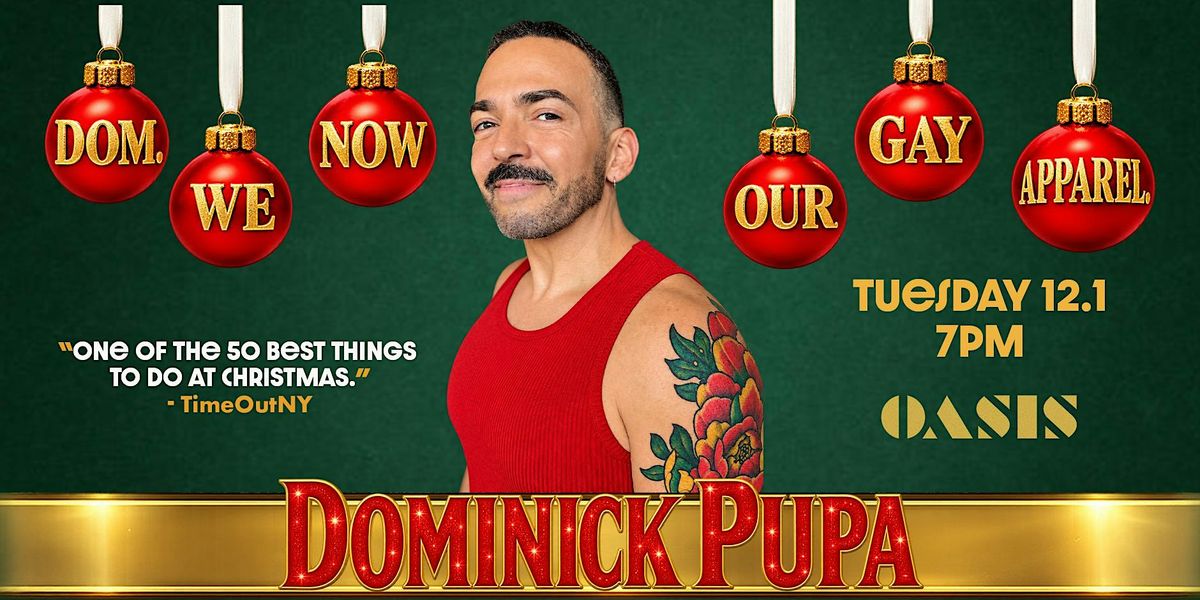 Dom We Now Our Gay Apparel flyer