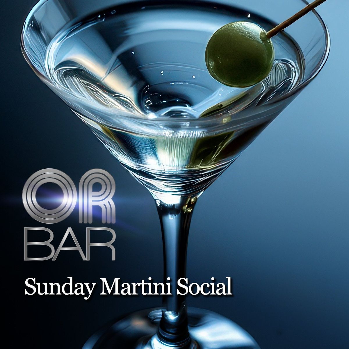 Martini Social flyer