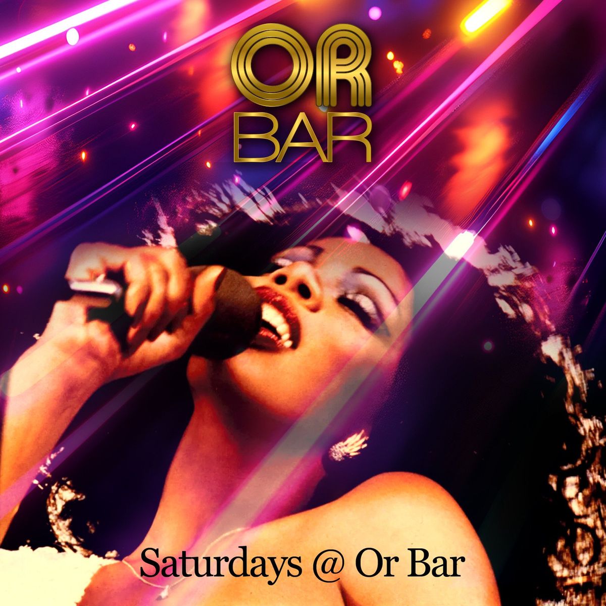 Saturdays @ OR Bar flyer