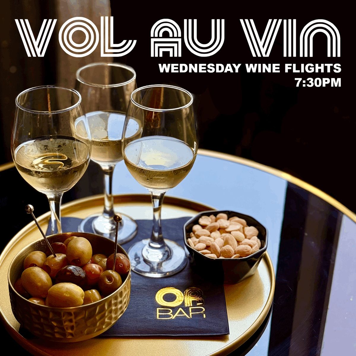 Vol au Vin flyer