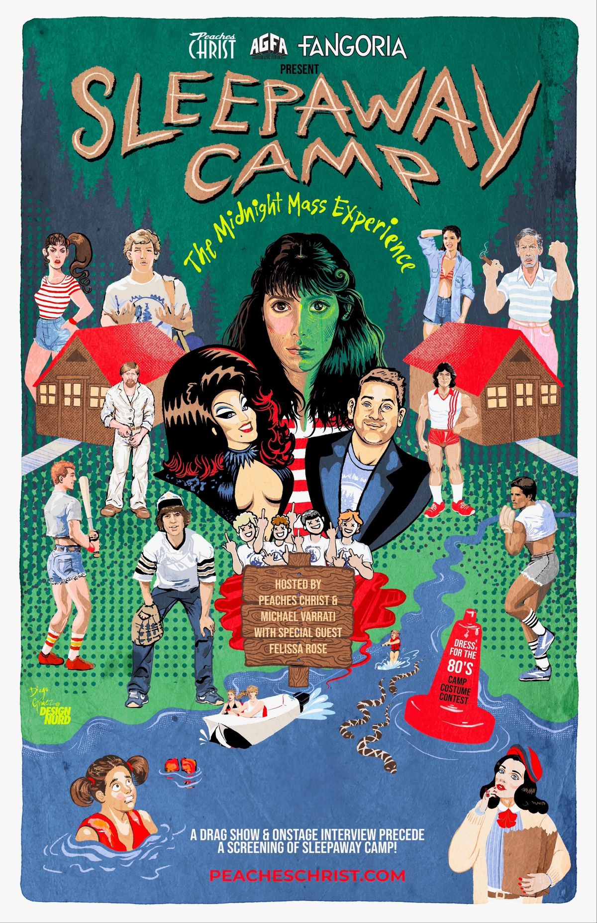 Sleepaway Camp: The Midnight Mass Experience flyer