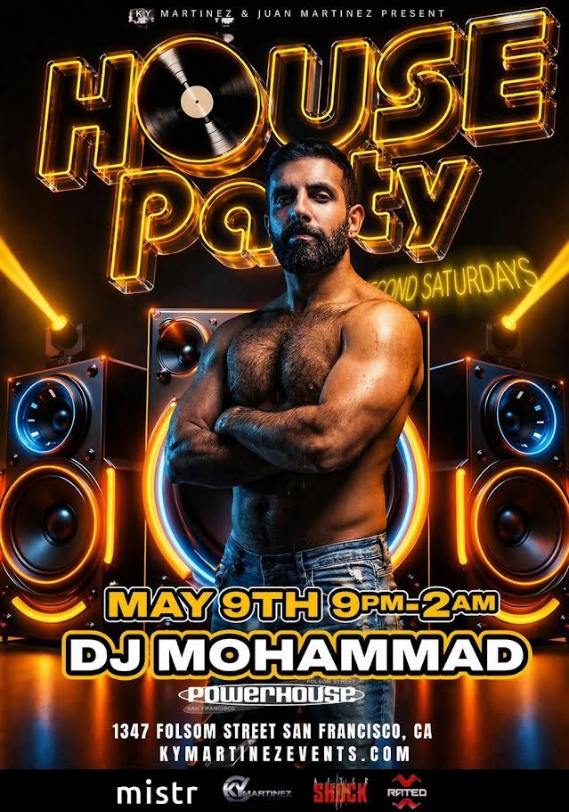 HOUSE PARTY flyer