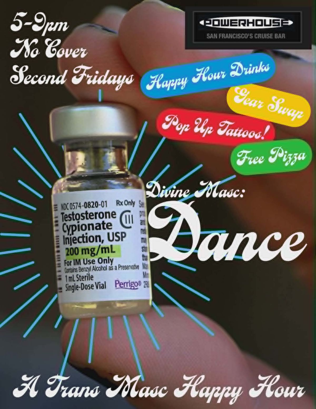 T – Dance flyer