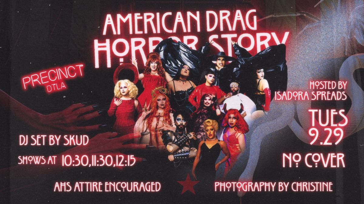 AHS Drag Night flyer
