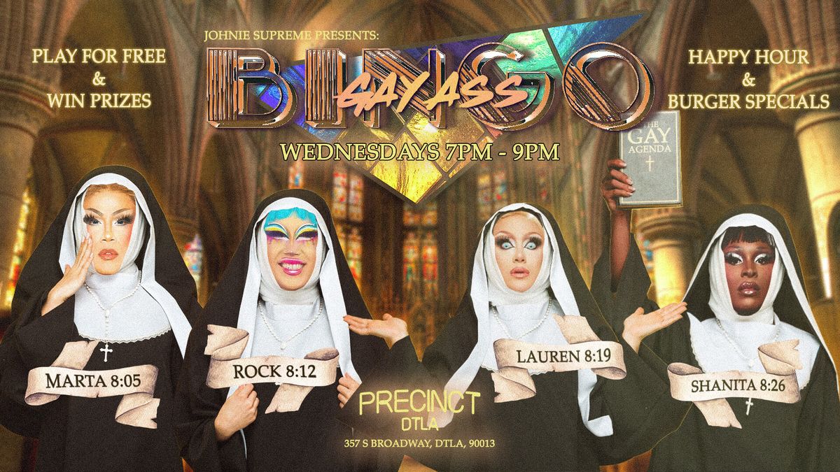 Gay Ass Bingo flyer