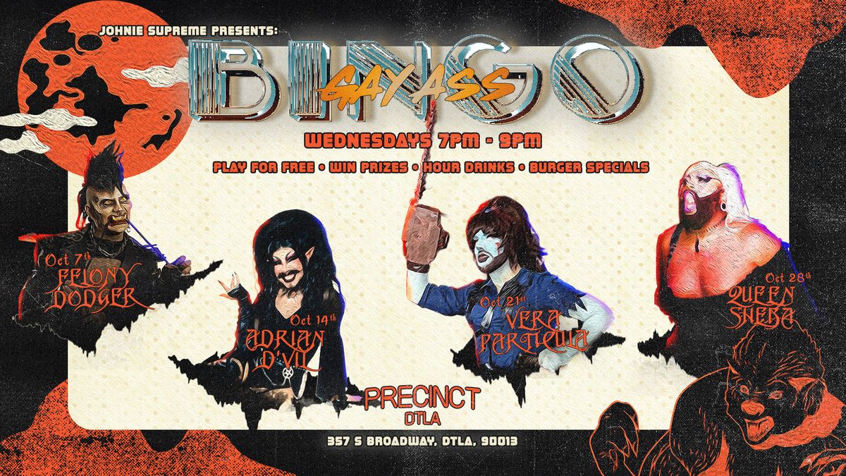 Gay Ass Bingo flyer
