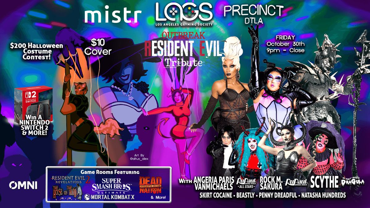 LAGs: Resident Evil Night flyer