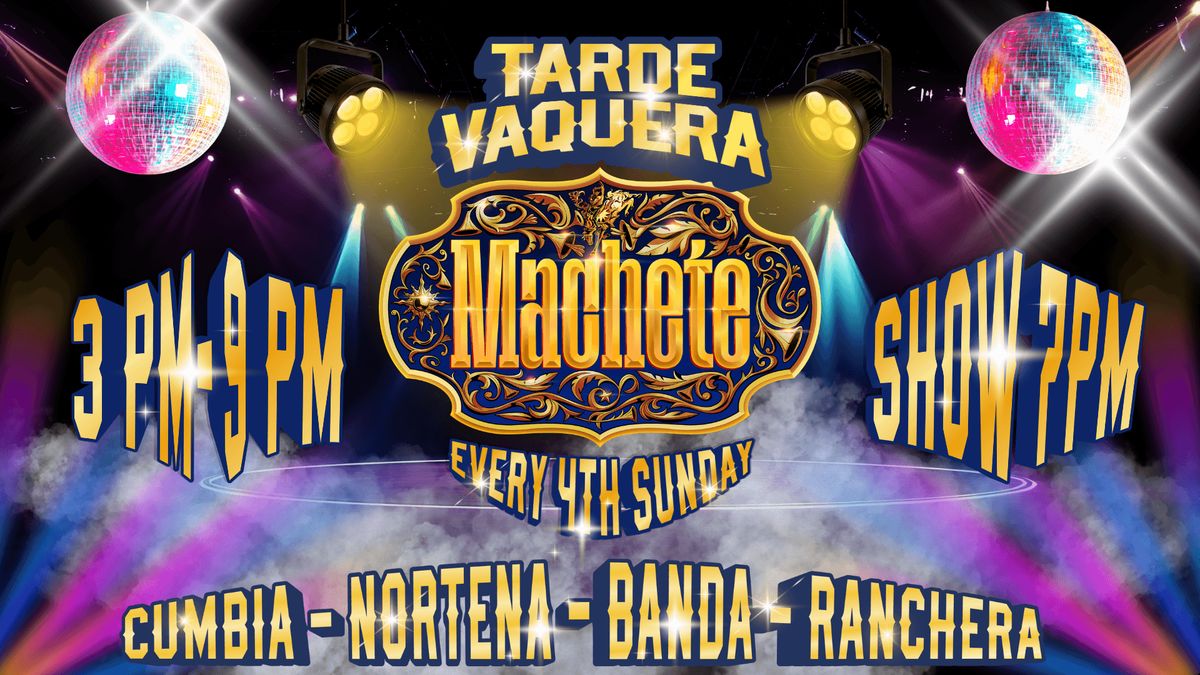 Machete flyer