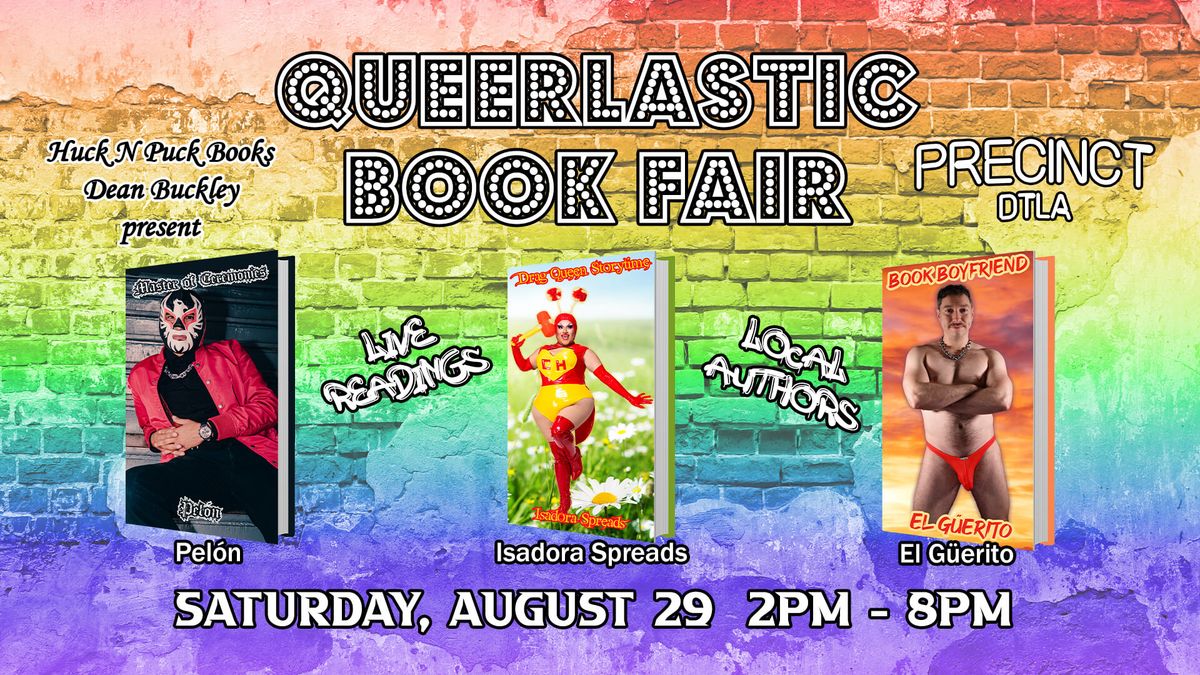 Queerlastic Book Fair flyer