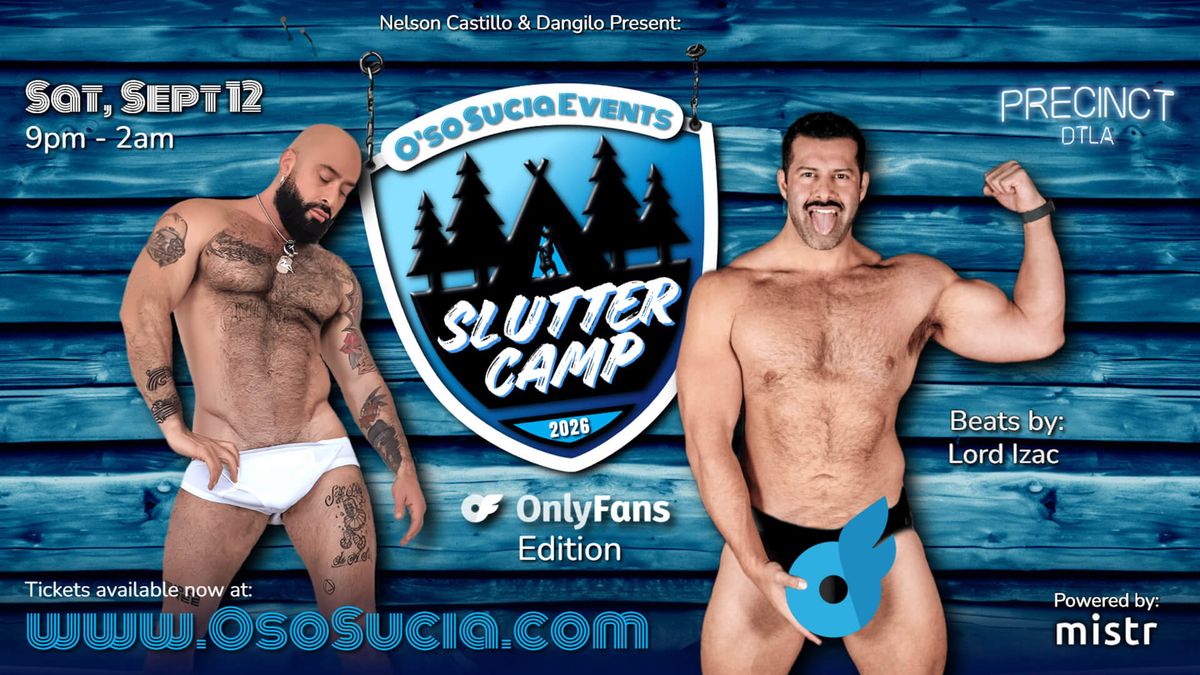 Slutter Camp flyer