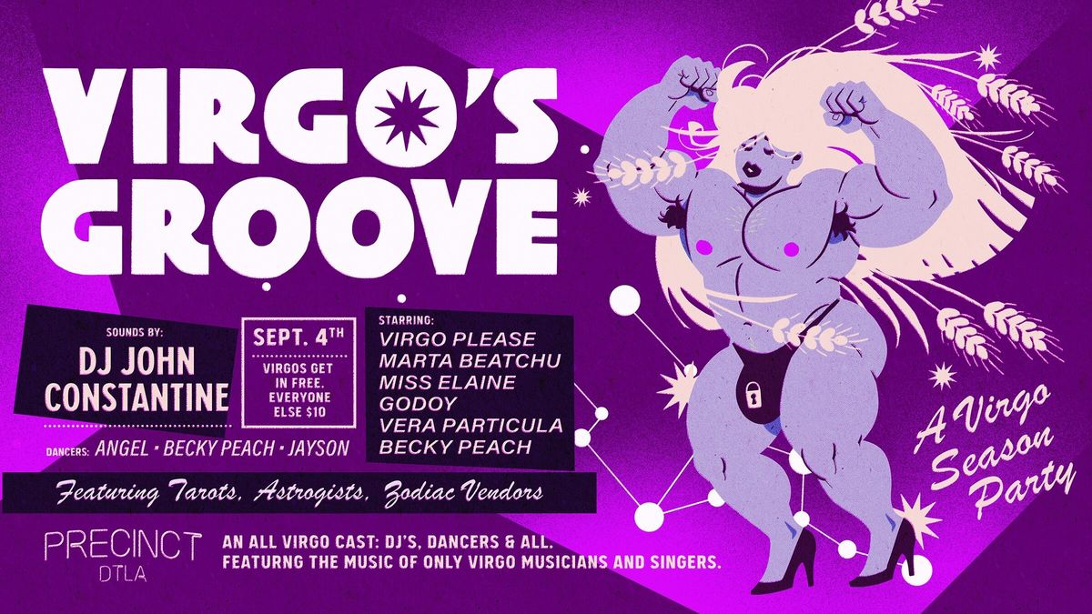 Virgo’s Groove flyer