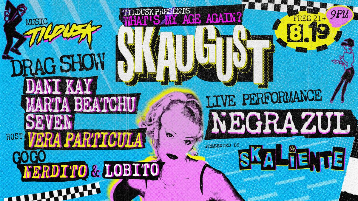 What’s My Age Again flyer