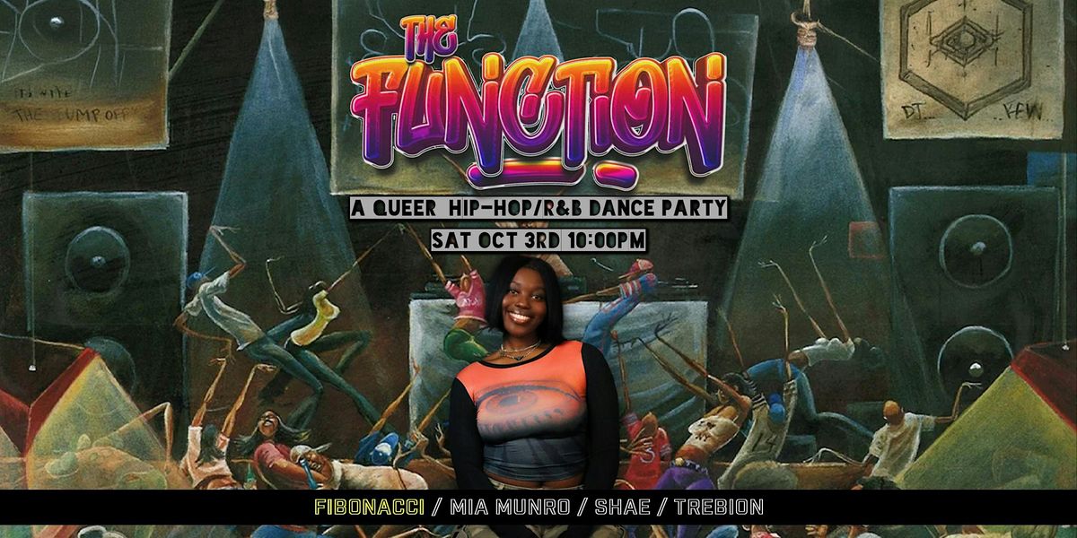 The Function- A Queer Hip-Hop/ R&B Party in the Castro! flyer
