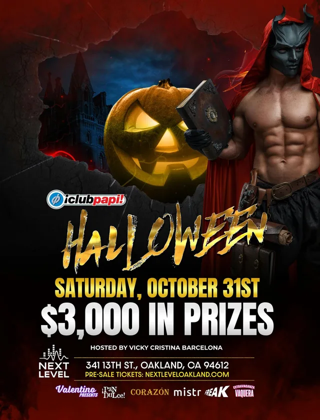 Club Papi: The Ultimate Halloween Night Party - $3,000 in Cash and Prizes flyer