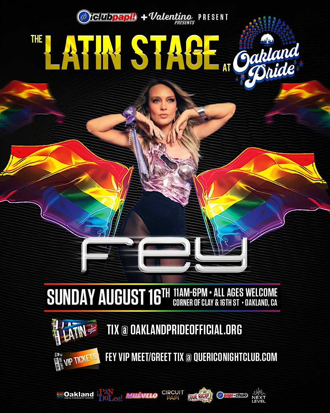 Oakland Pride: FEY MEET AND GREET TICKETS flyer