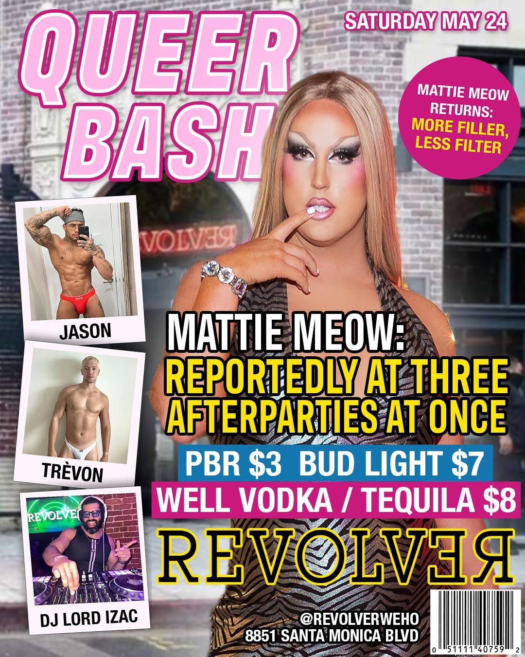 Saturday Drink Specials flyer