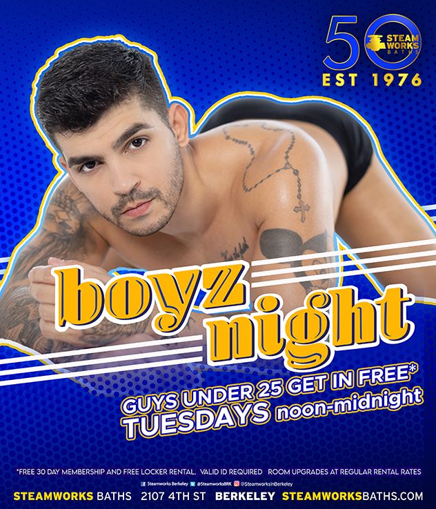 Boyz Night flyer