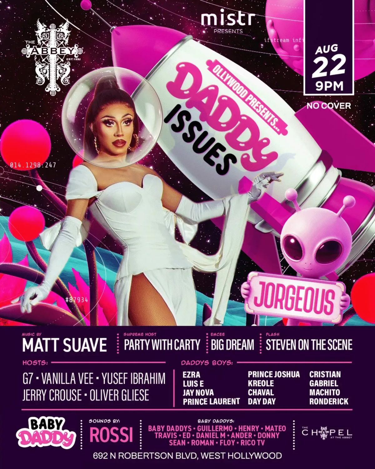 Daddy Issues flyer