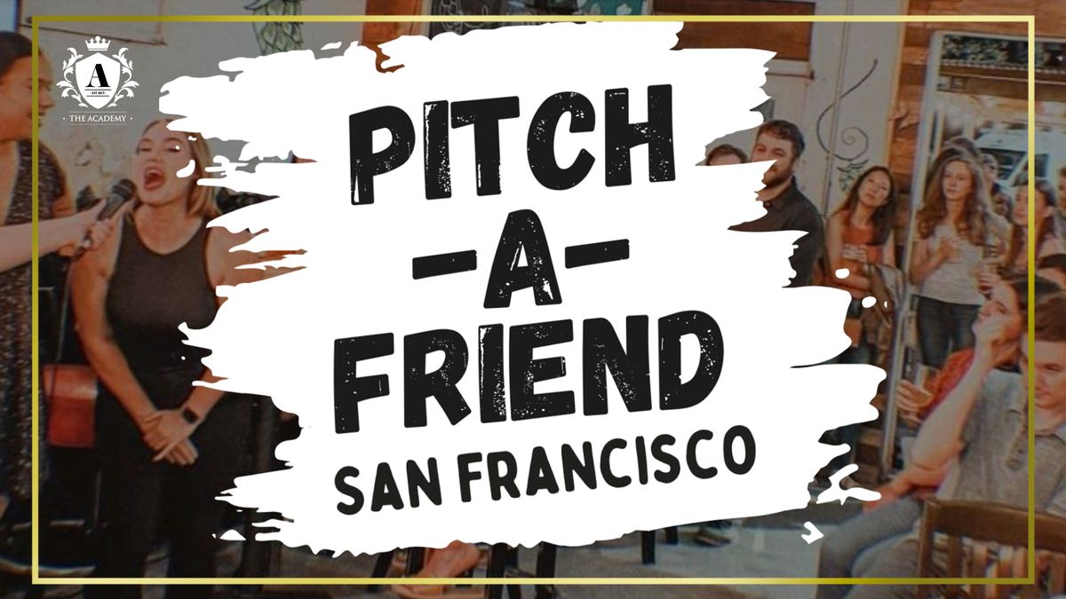 Pitch A Friend Singles Night flyer