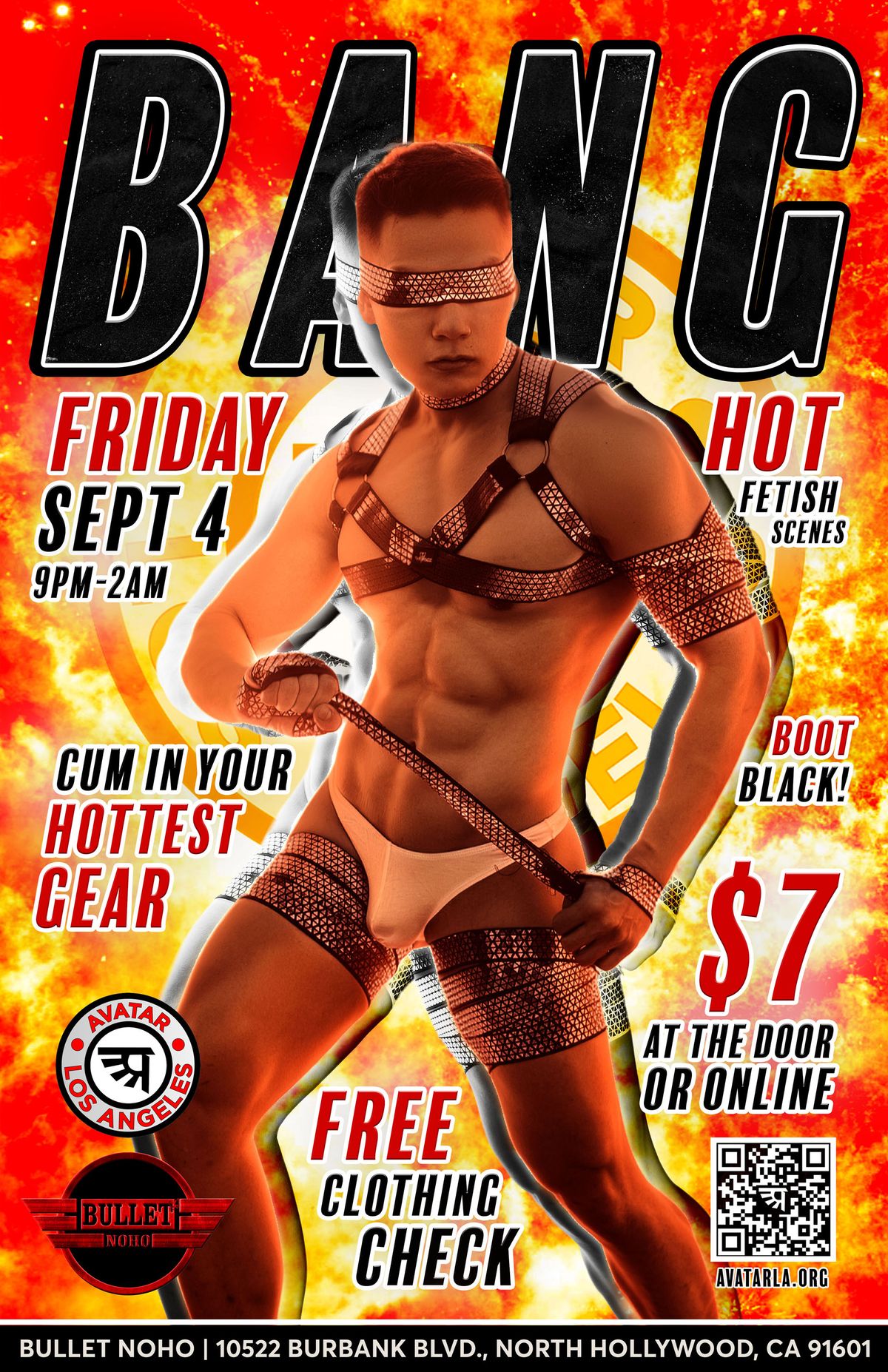 AVATAR L.A. Presents BANG! flyer