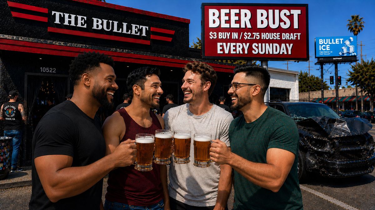 BEER BUST, EVERY SUNDAY! flyer